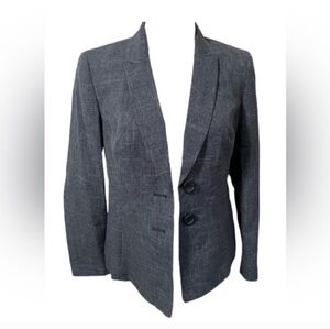 Le Suit Women’s Blue Blazer Suit Jacket size 6 NWT
